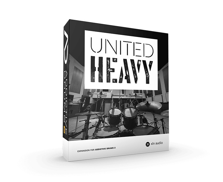XLN Audio Addictive Drums 2  |  United  Heavy (AD2+AdPak)
